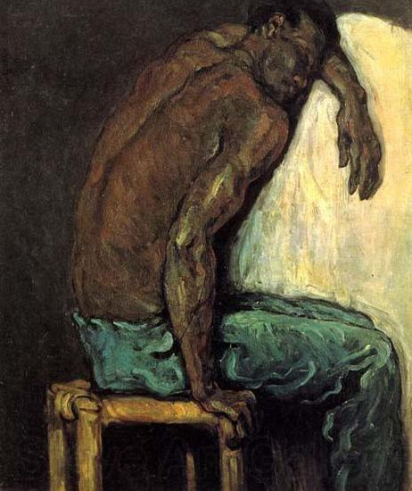 Paul Cezanne Der Afrikaner Scipio Norge oil painting art